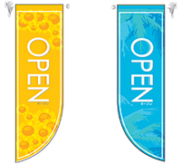 OPEN Rフラッグ夏(ミドル) N-6035